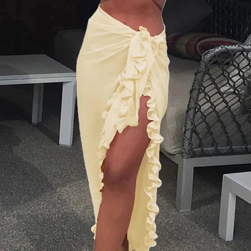 Chiffon Beach Wrap Ensemble