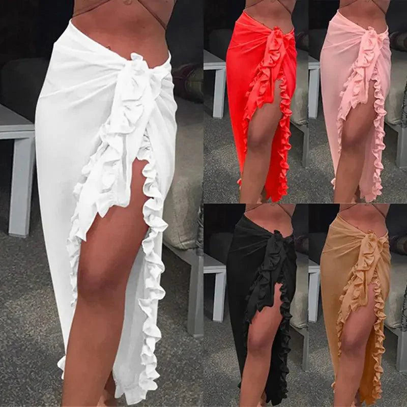 Chiffon Beach Wrap Ensemble