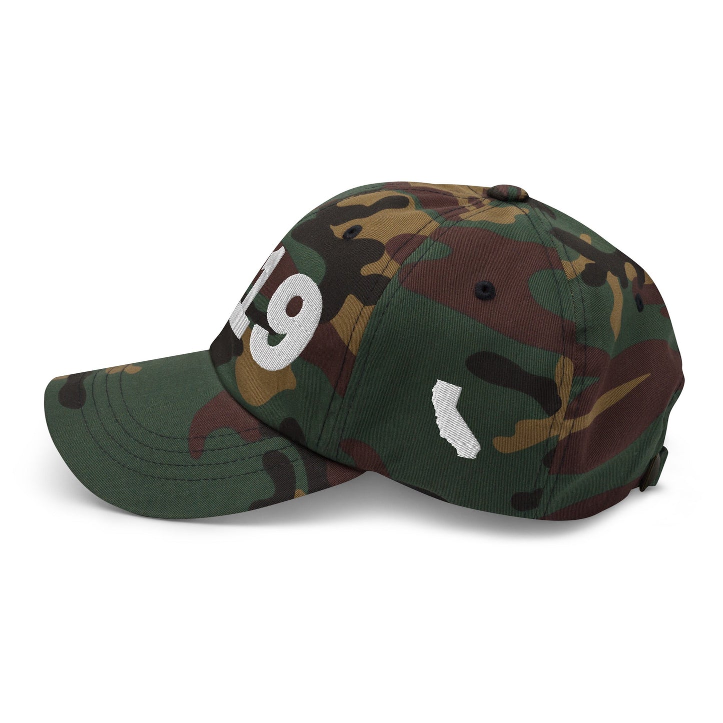 619 Area Code Dad Hat