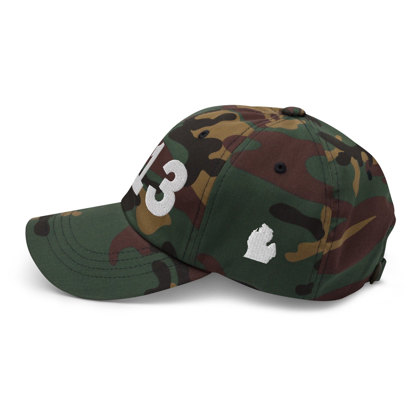 313 Area Code Dad Hat