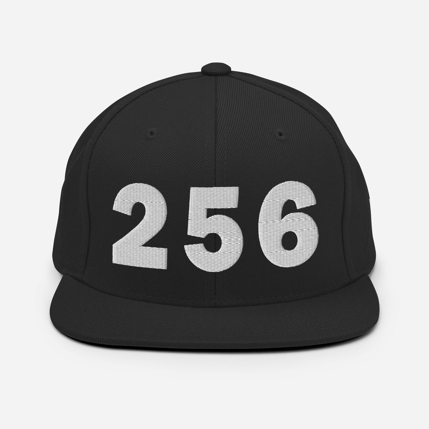 256 Area Code Snapback Hat