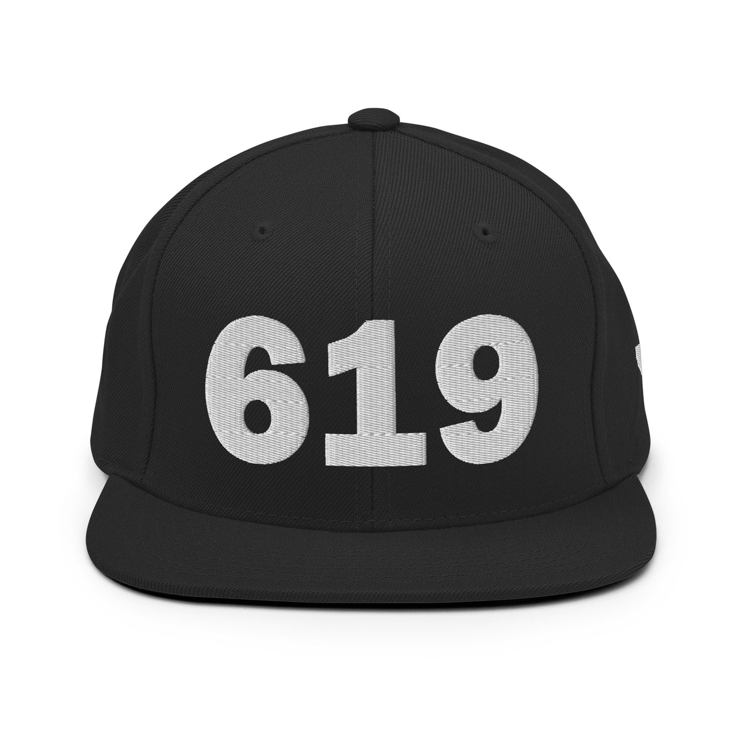 619 Area Code Snapback Hat