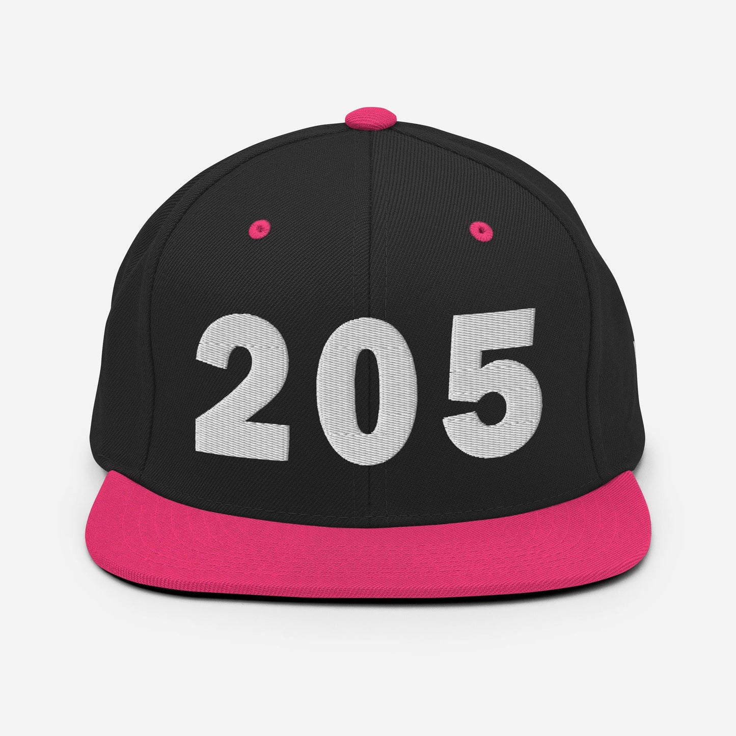205 Area Code Snapback Hat