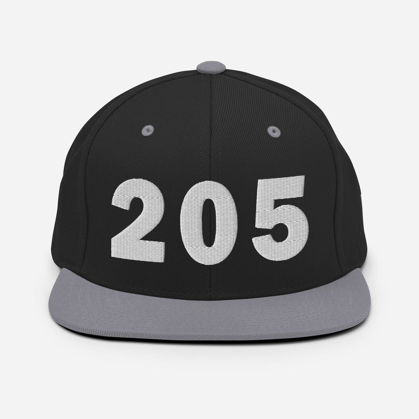 205 Area Code Snapback Hat