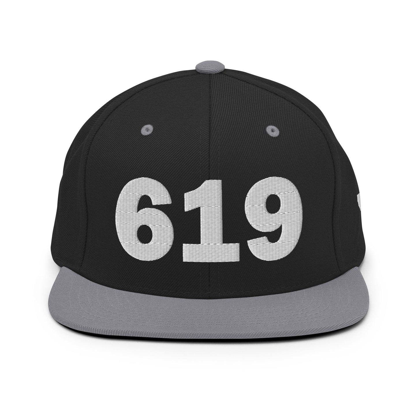 619 Area Code Snapback Hat
