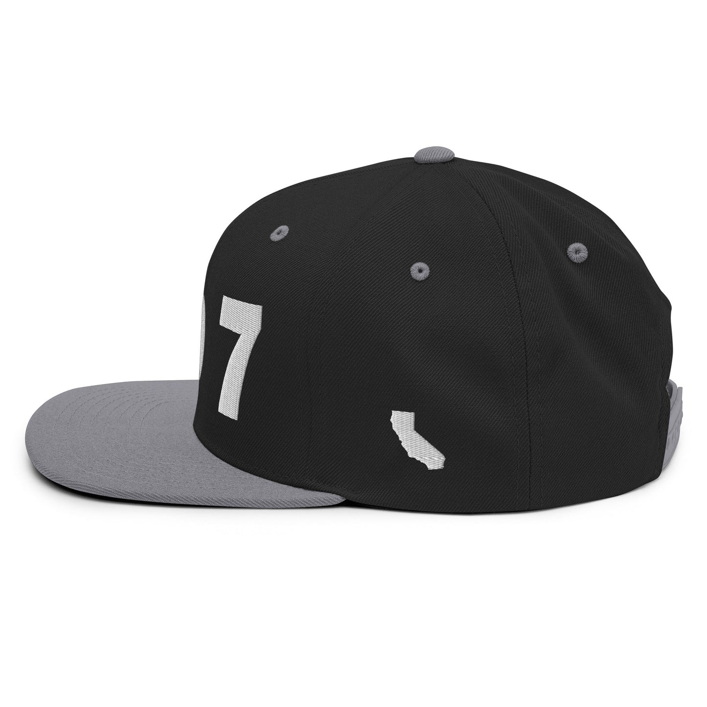 707 Area Code Snapback Hat