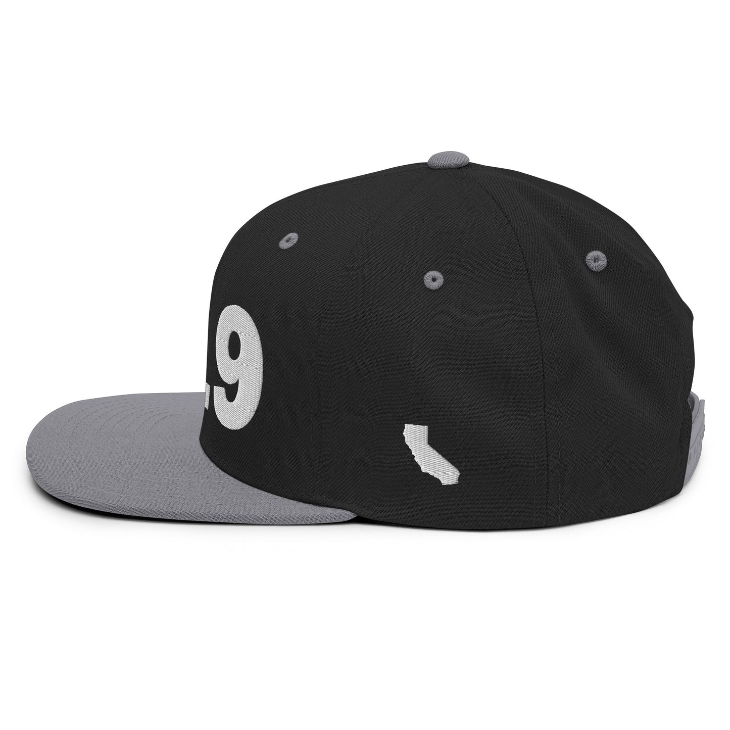 619 Area Code Snapback Hat