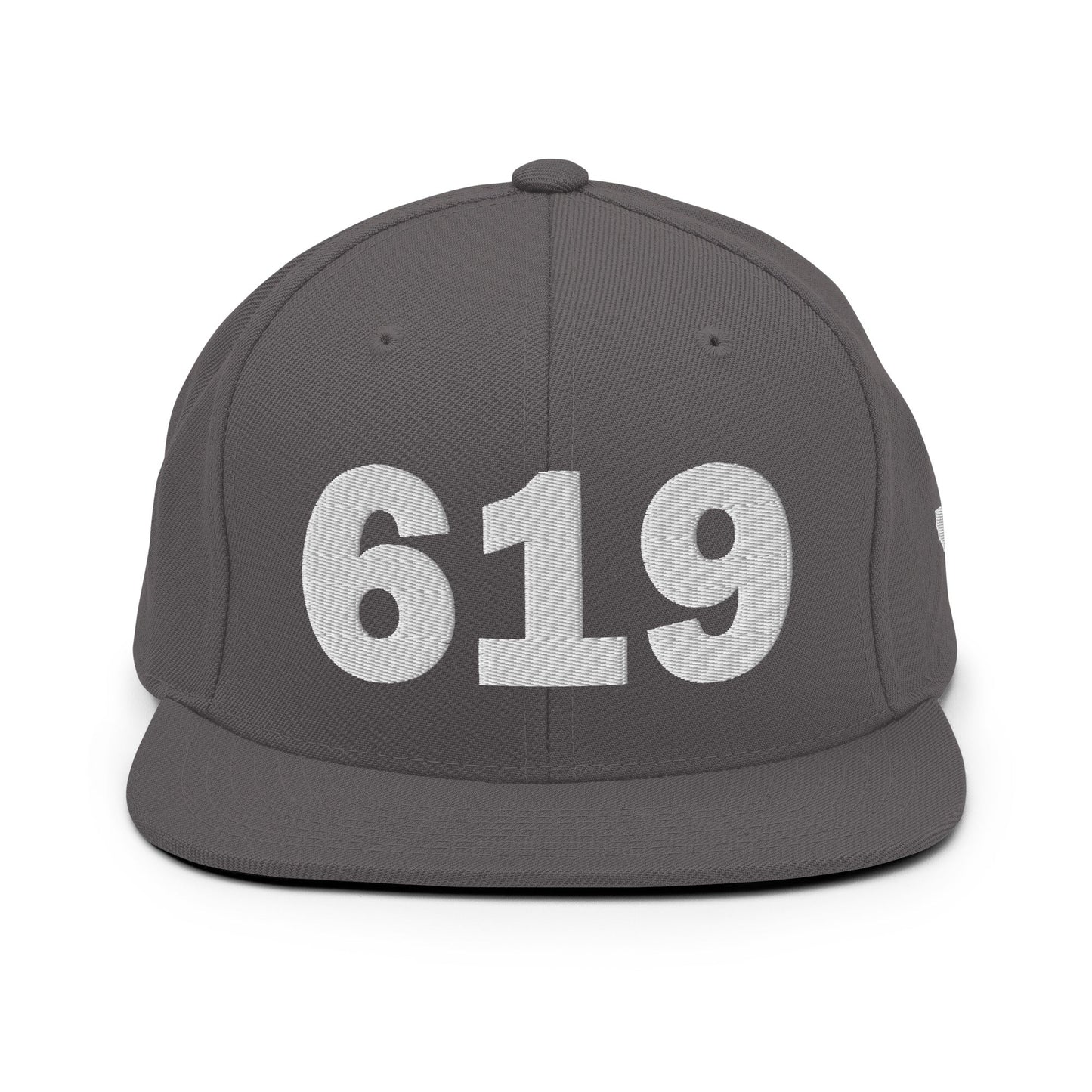 619 Area Code Snapback Hat