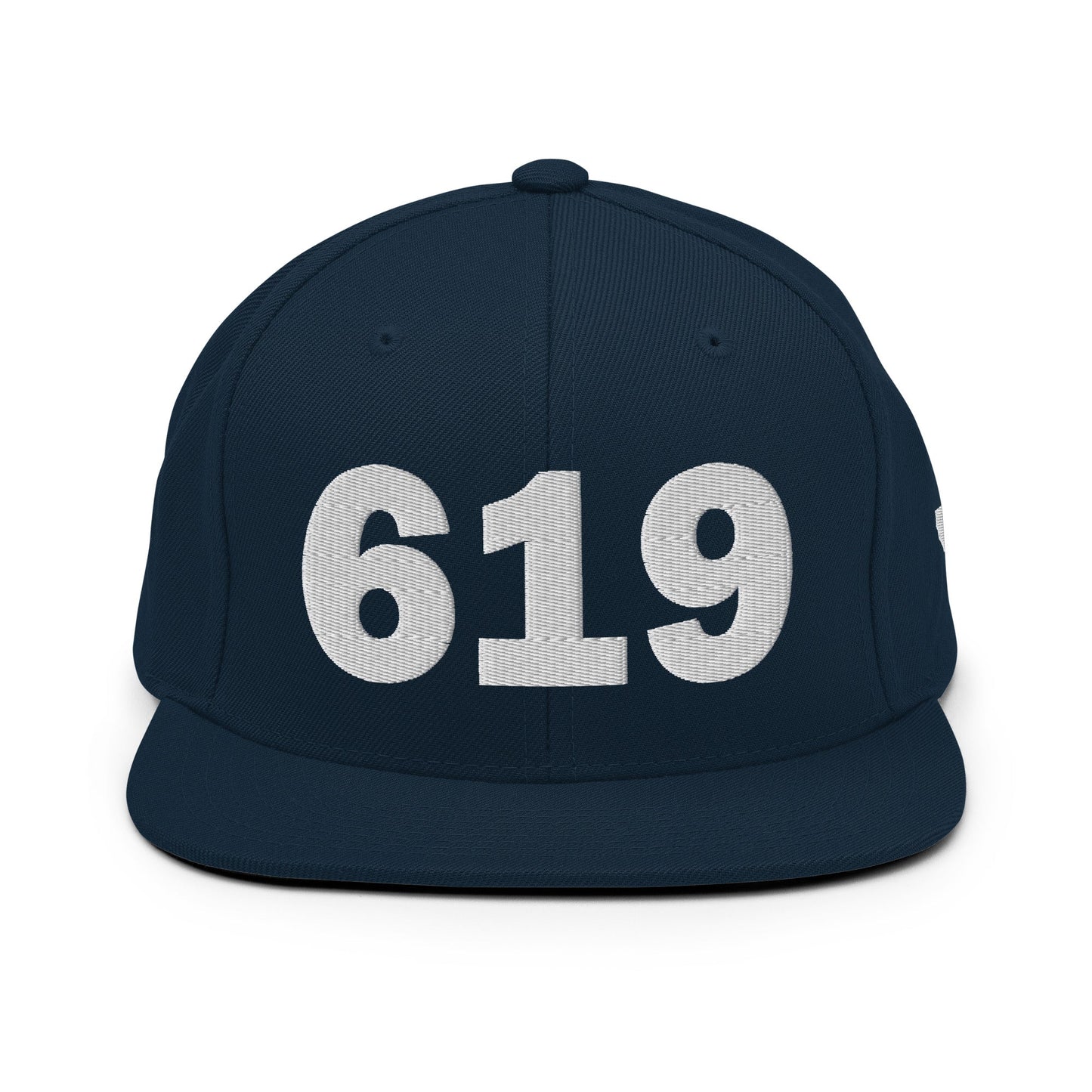 619 Area Code Snapback Hat
