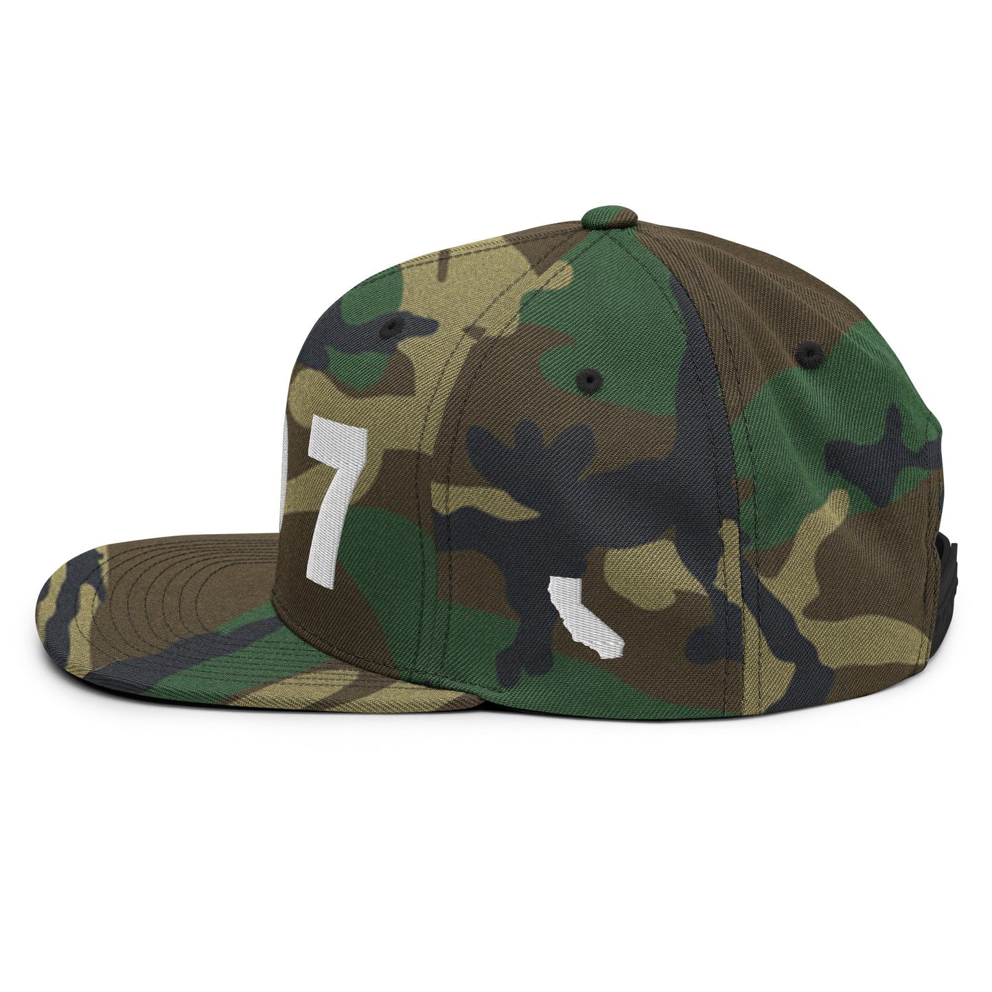 707 Area Code Snapback Hat