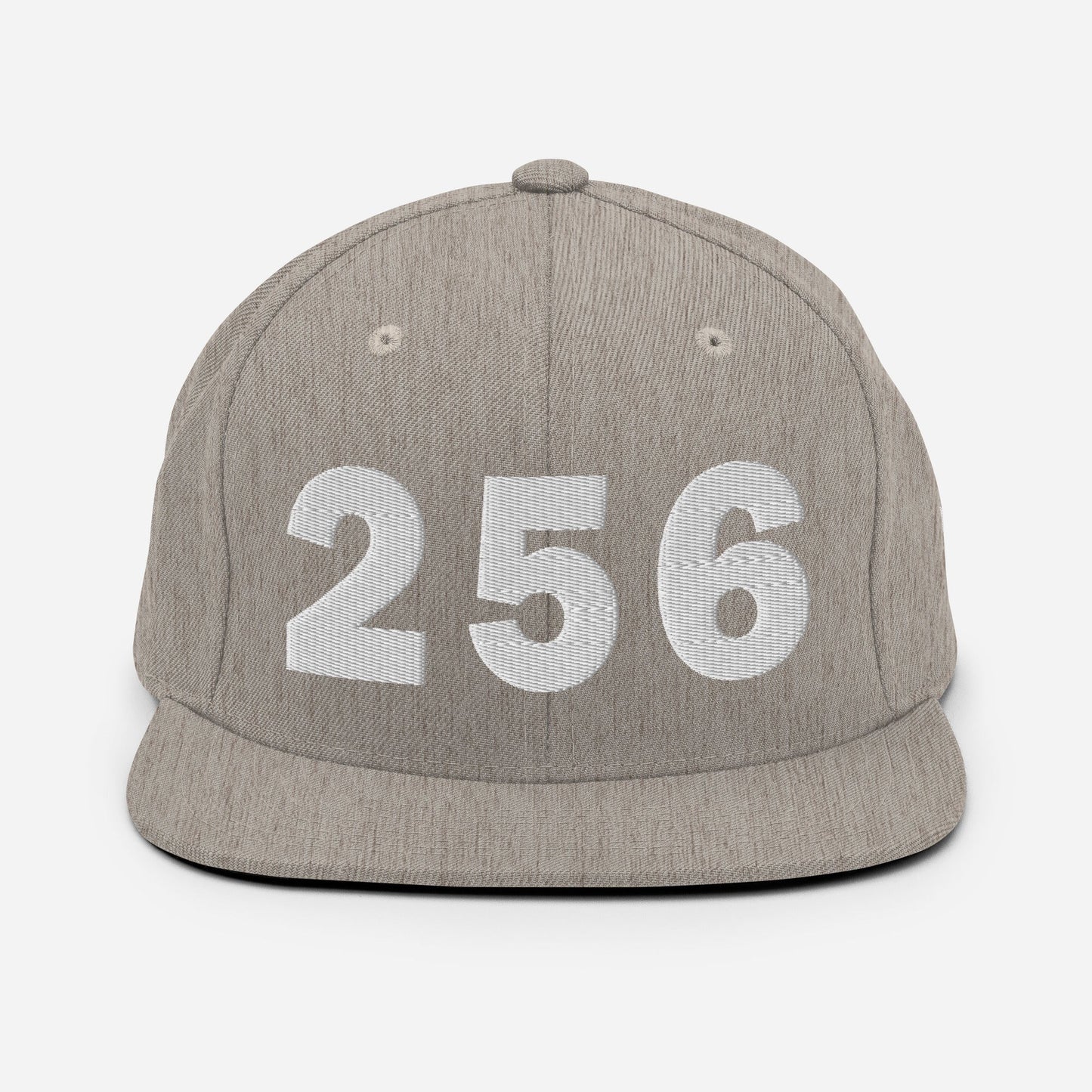 256 Area Code Snapback Hat