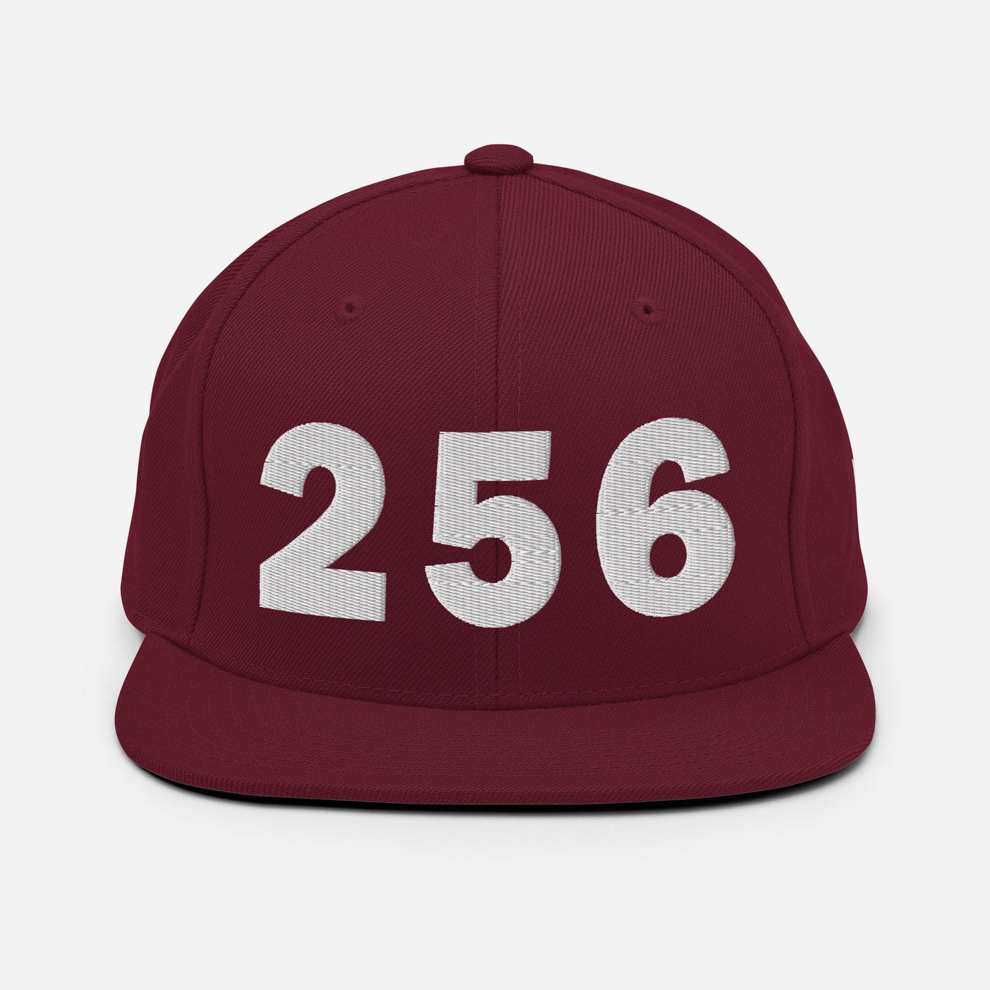 256 Area Code Snapback Hat