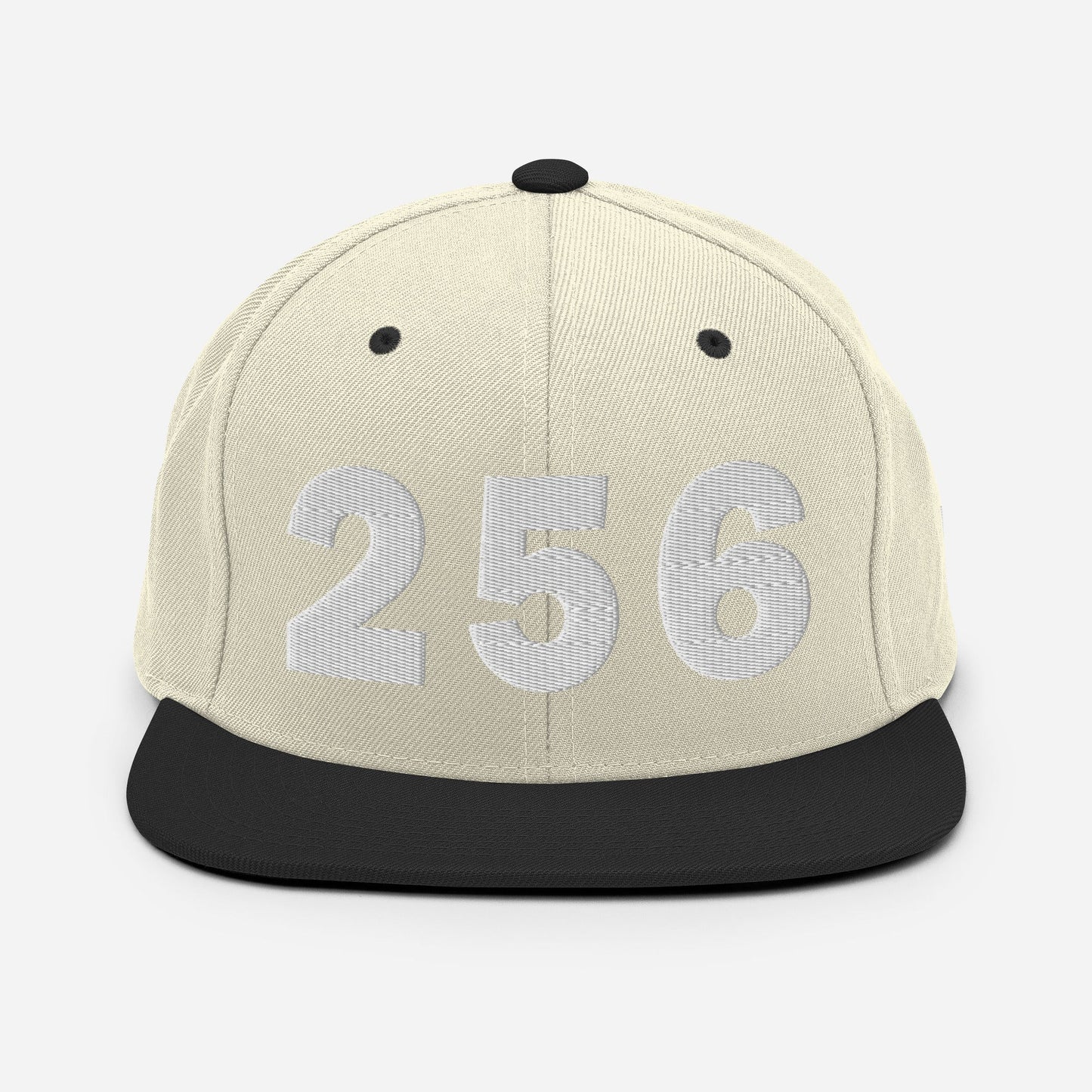 256 Area Code Snapback Hat