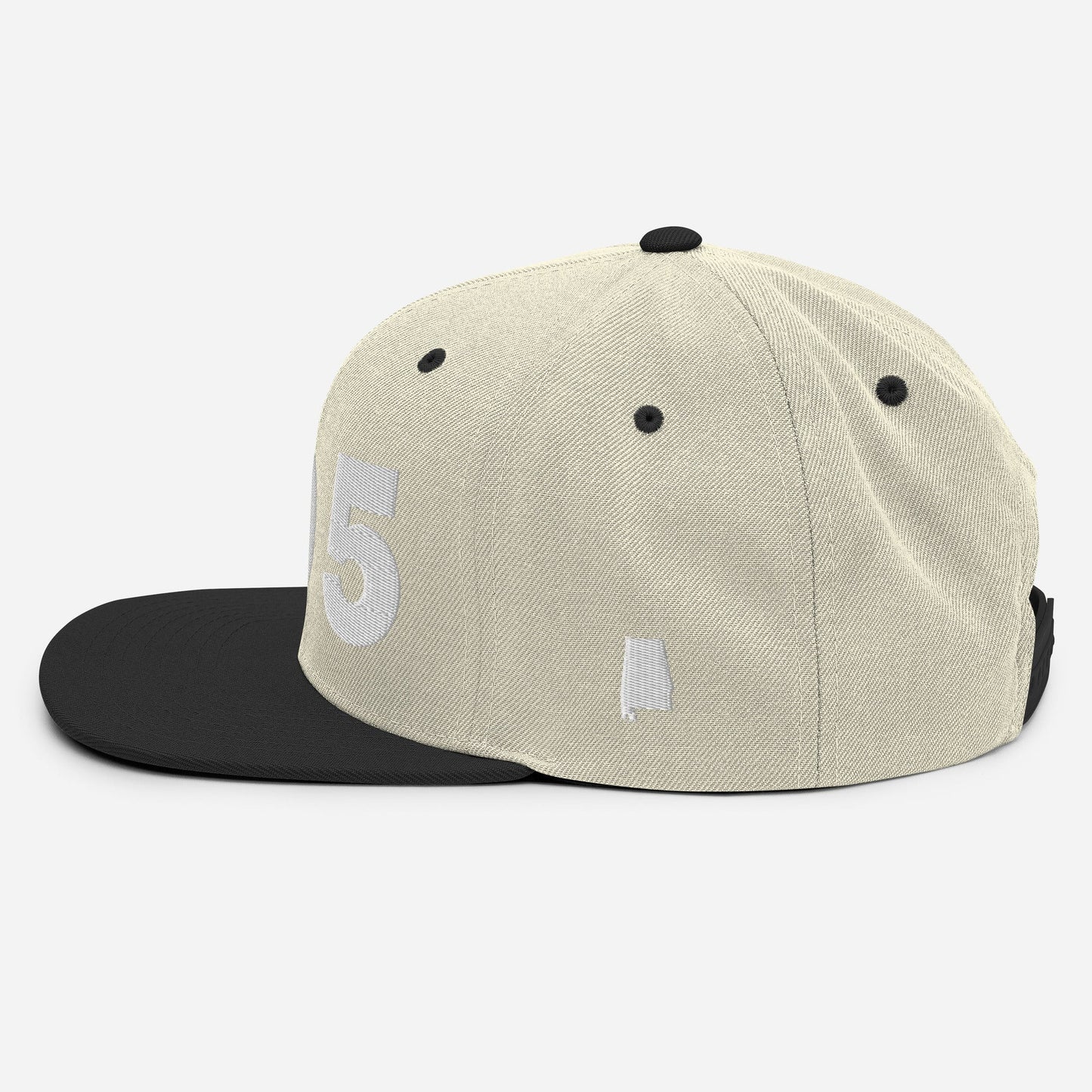 205 Area Code Snapback Hat
