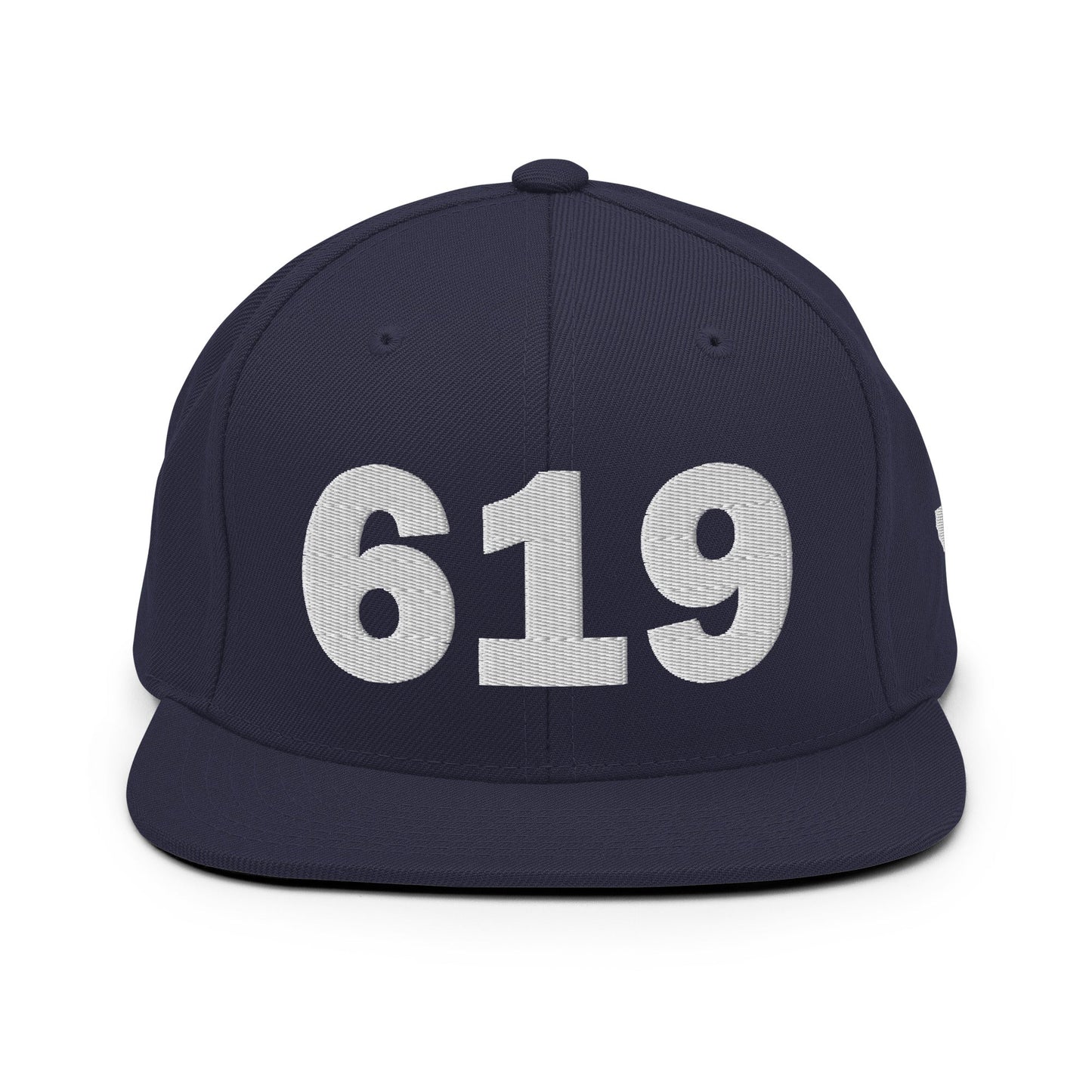 619 Area Code Snapback Hat