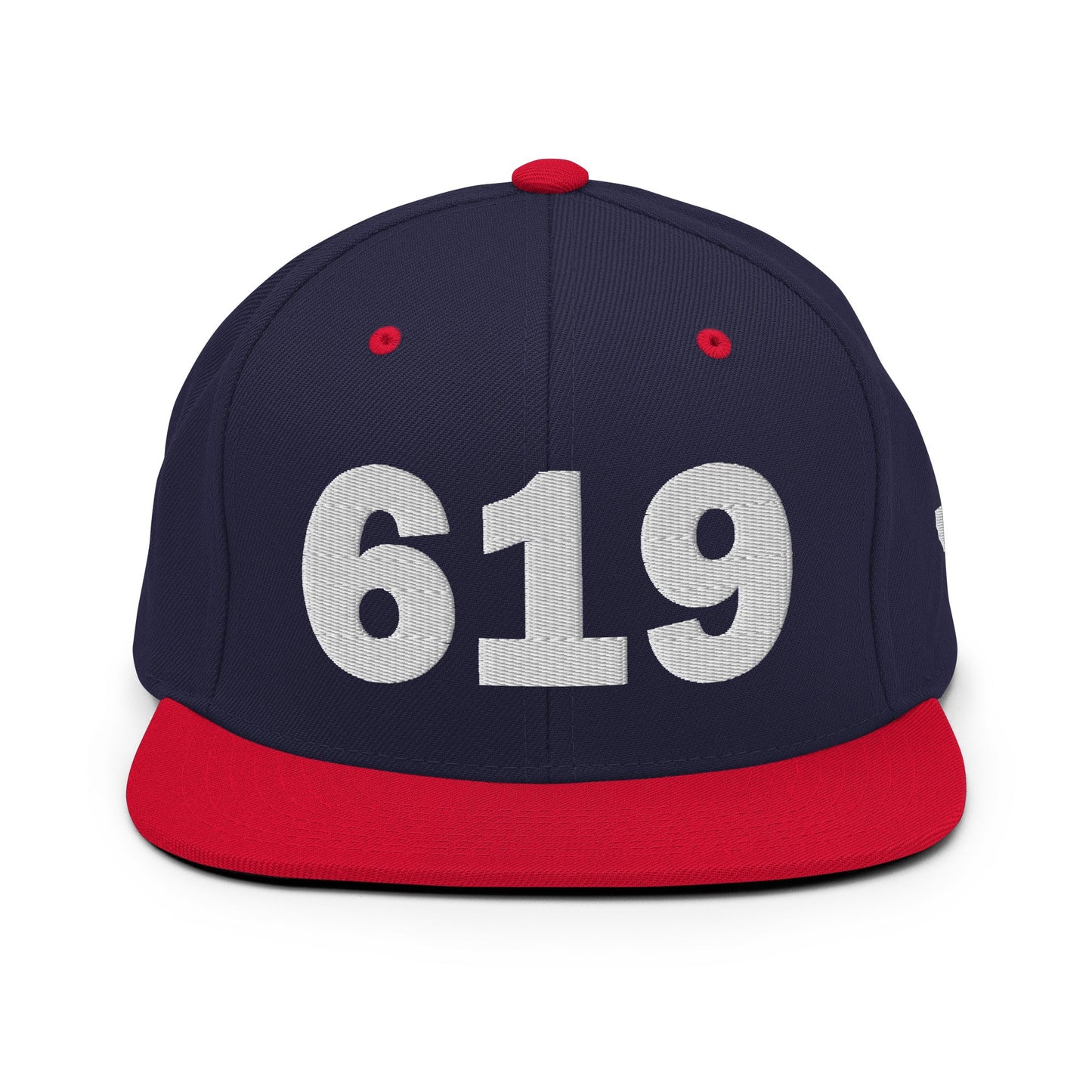 619 Area Code Snapback Hat