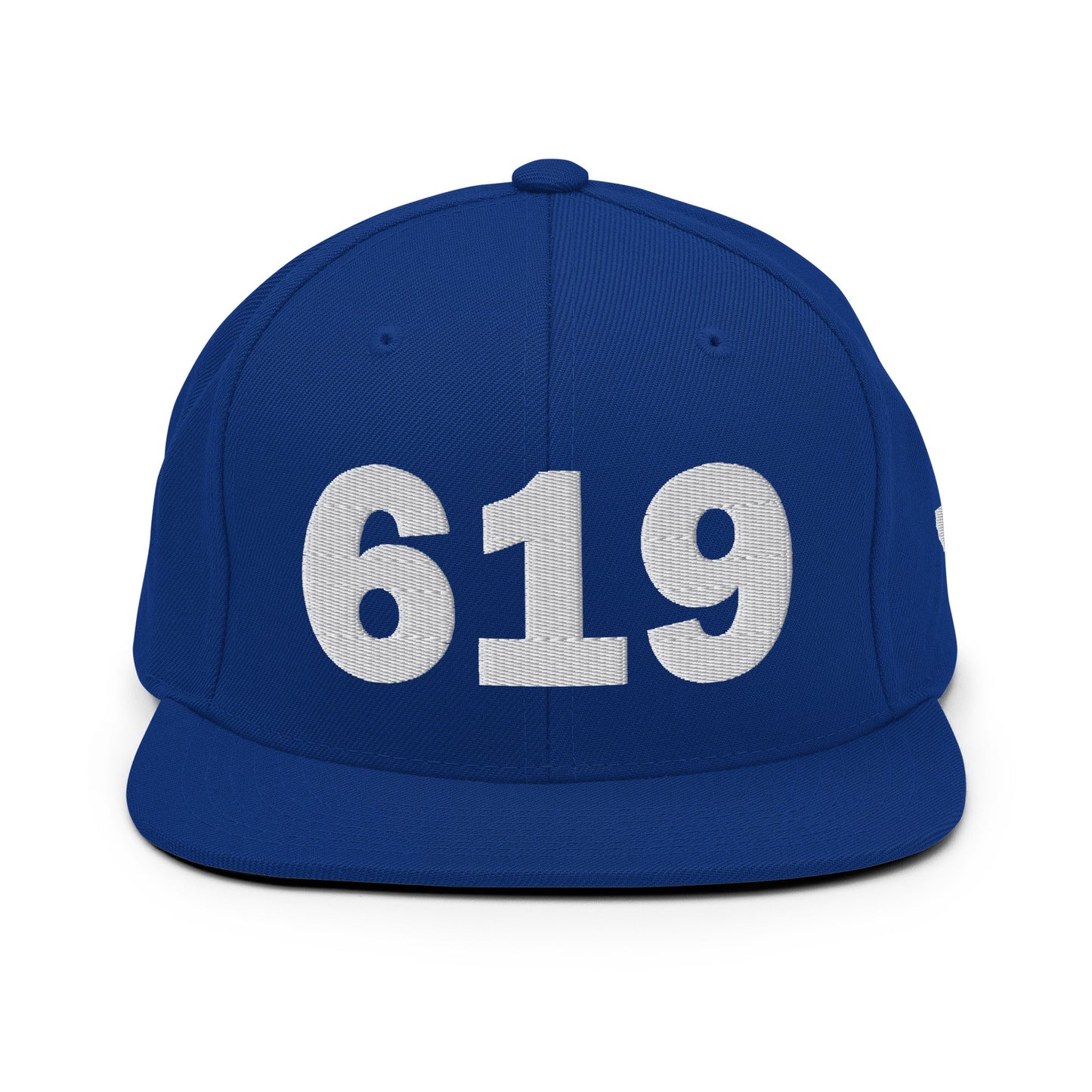 619 Area Code Snapback Hat