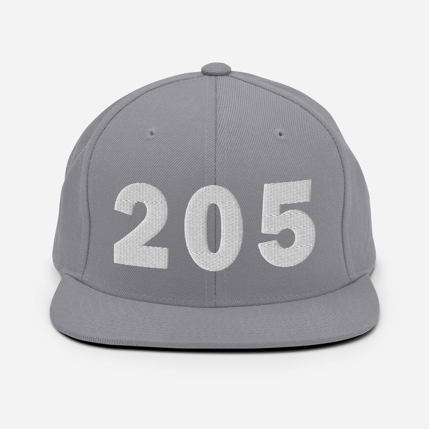 205 Area Code Snapback Hat