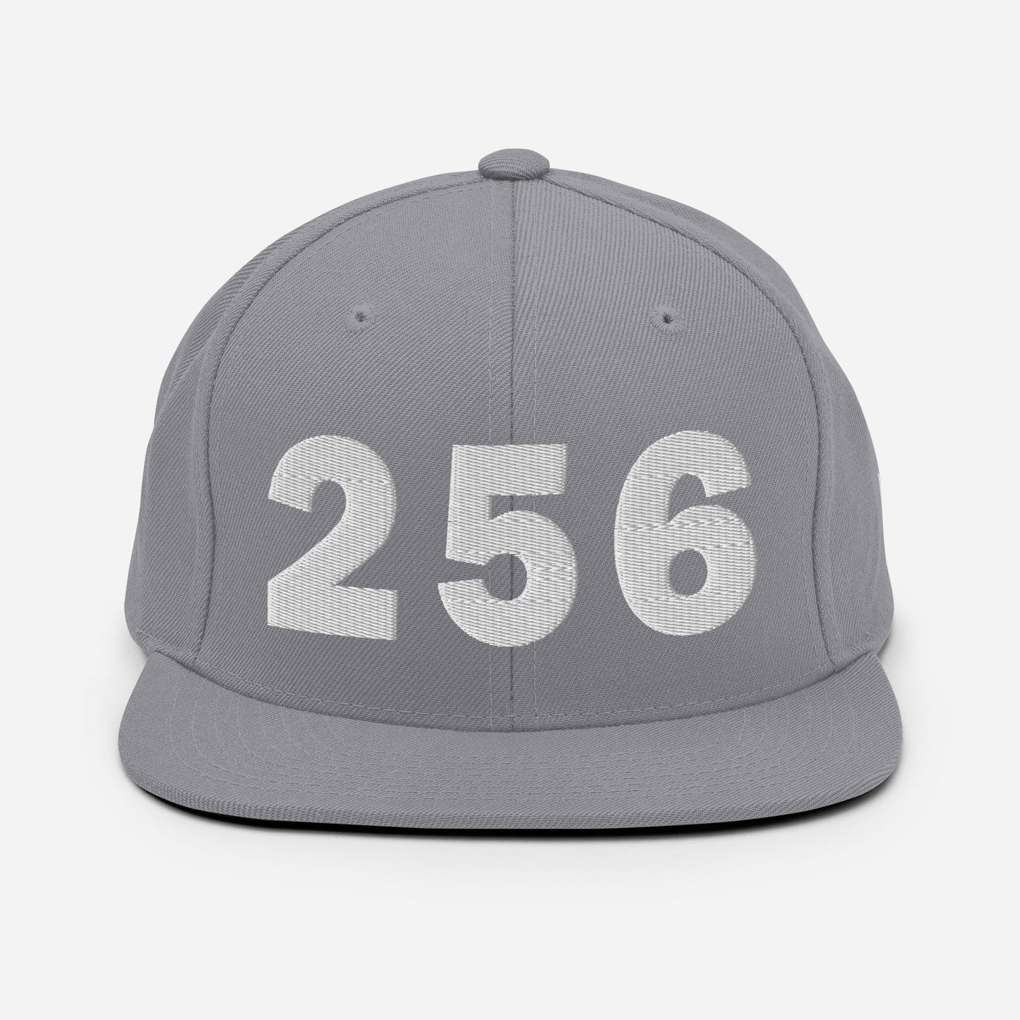 256 Area Code Snapback Hat
