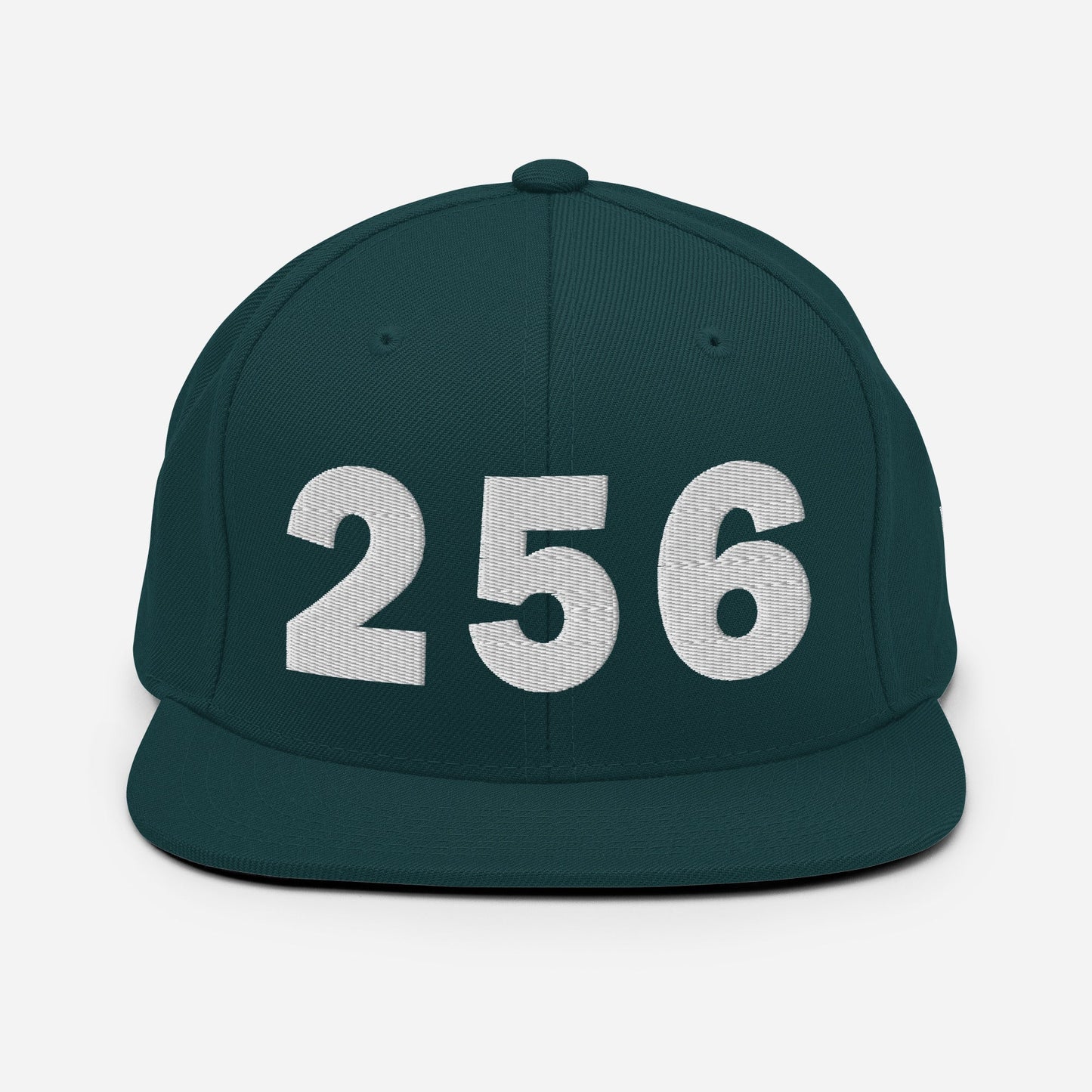 256 Area Code Snapback Hat