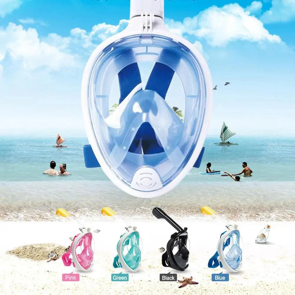 ClearView Full Face Snorkel Mask