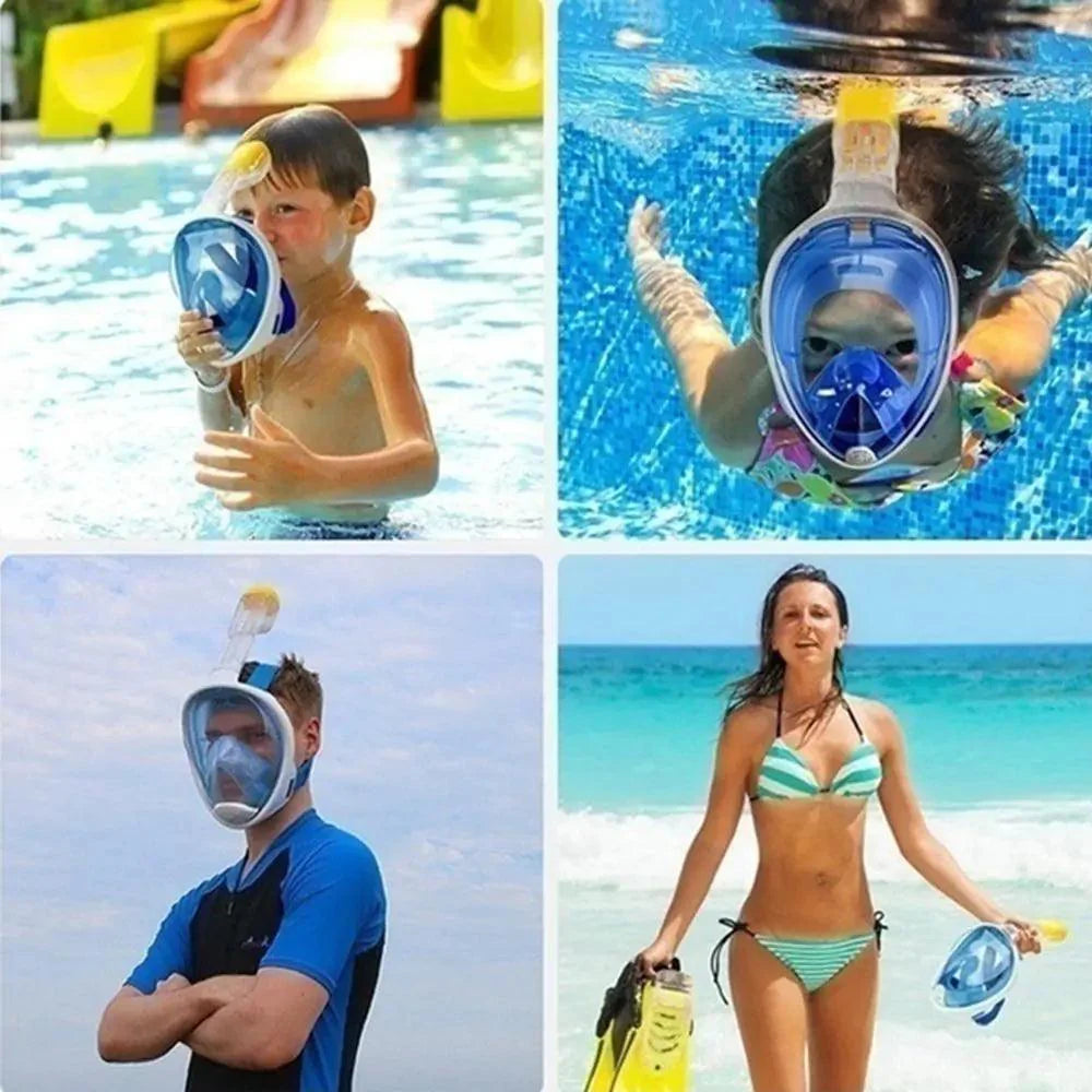ClearView Full Face Snorkel Mask