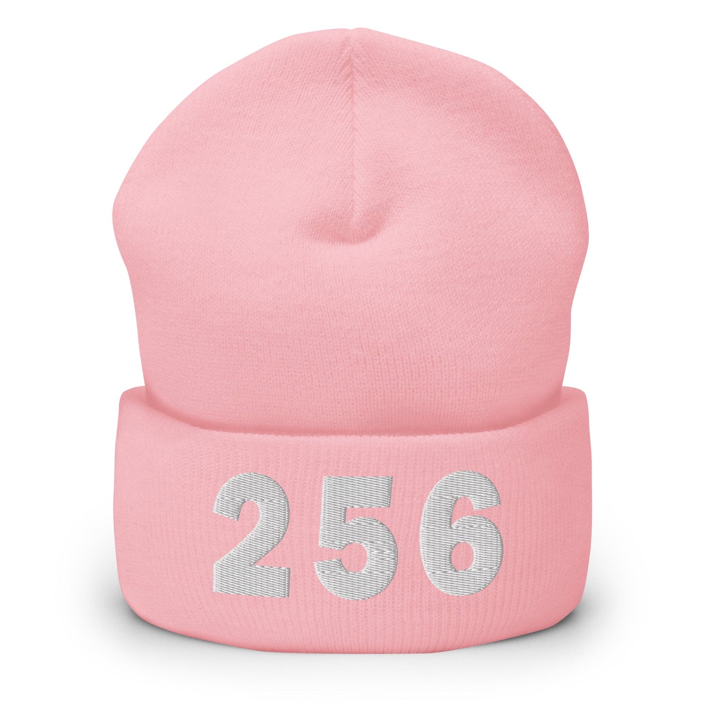 256 Area Code Cuffed Beanie