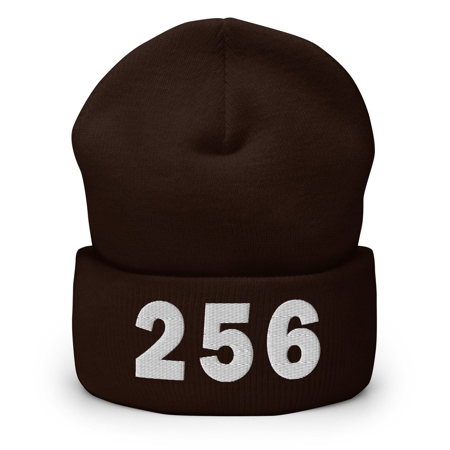 256 Area Code Cuffed Beanie