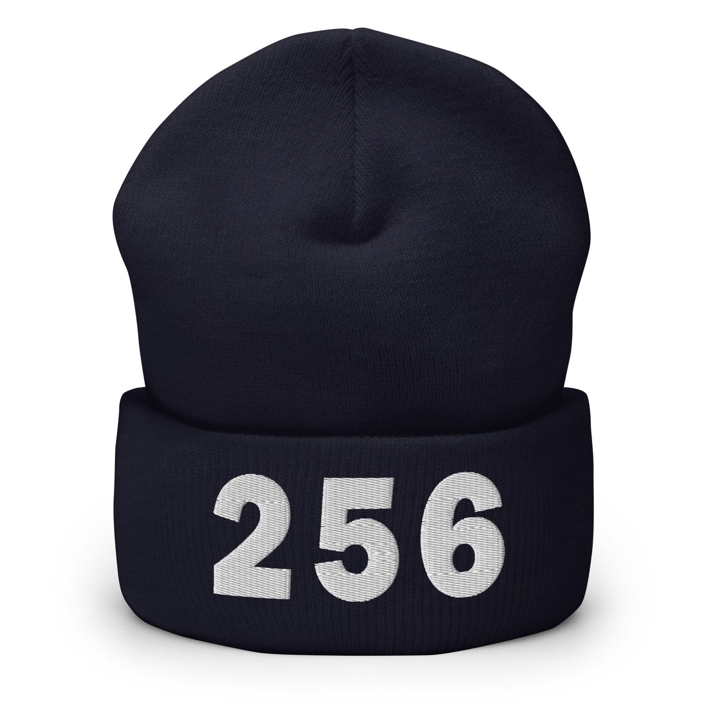 256 Area Code Cuffed Beanie