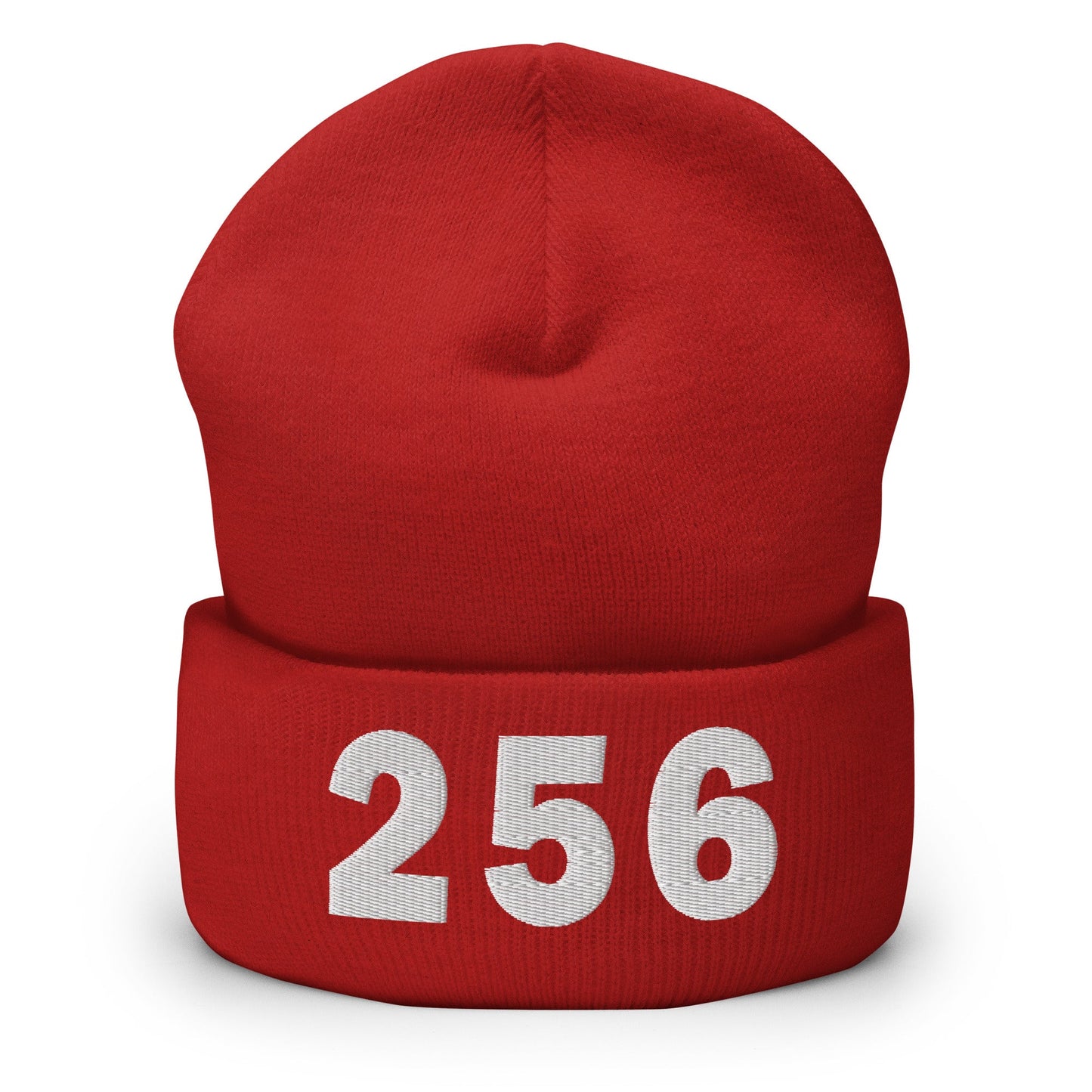 256 Area Code Cuffed Beanie