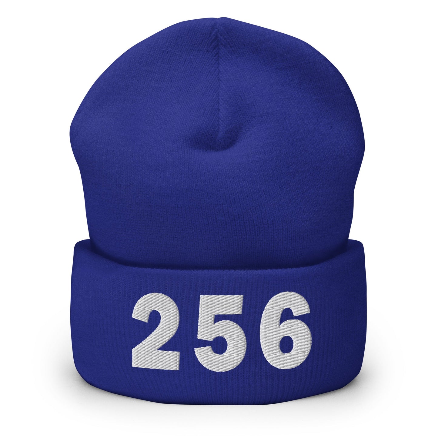 256 Area Code Cuffed Beanie
