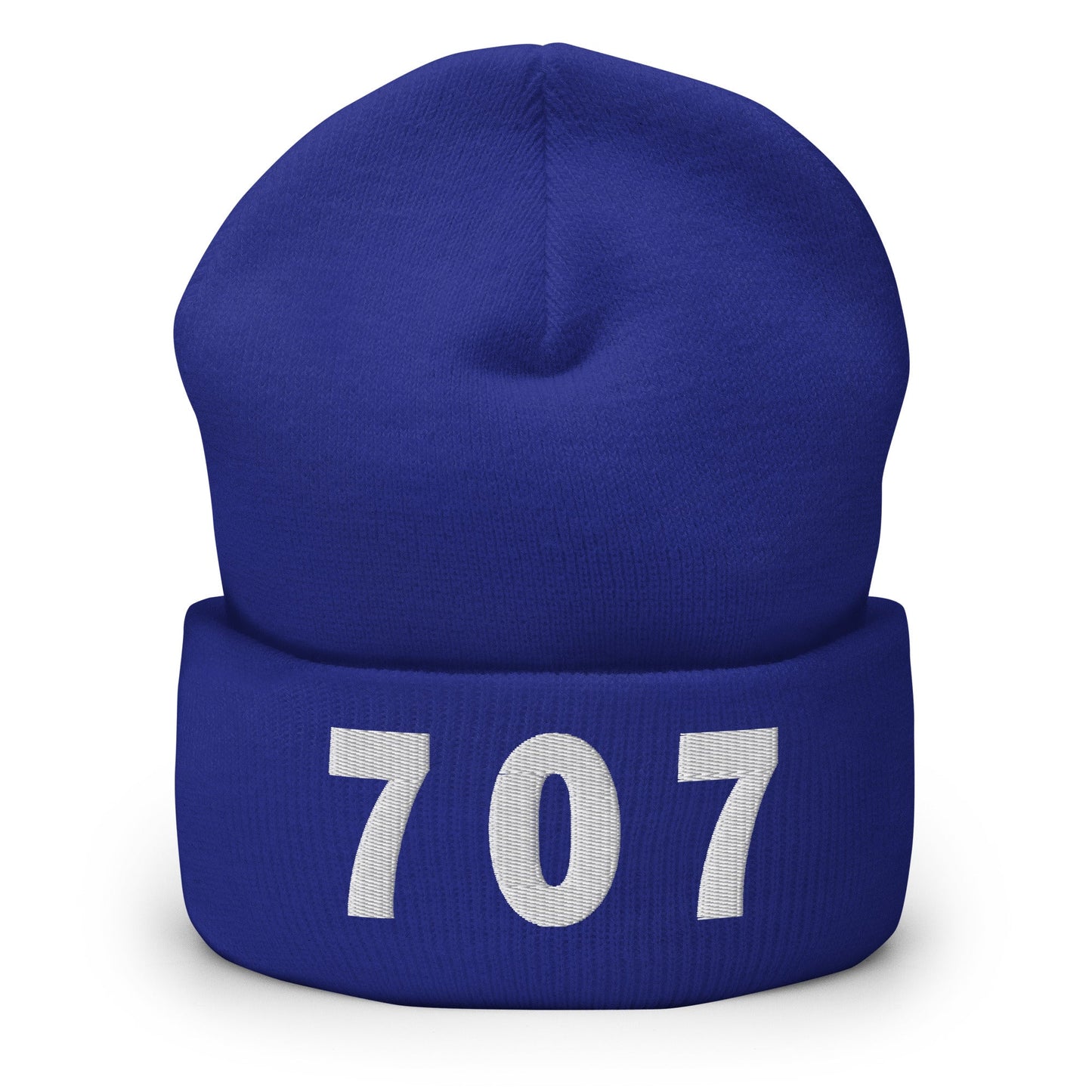 707 Area Code Cuffed Beanie