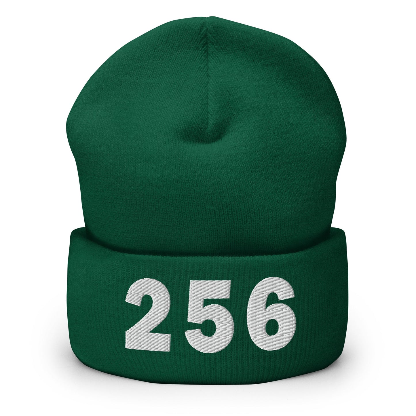 256 Area Code Cuffed Beanie