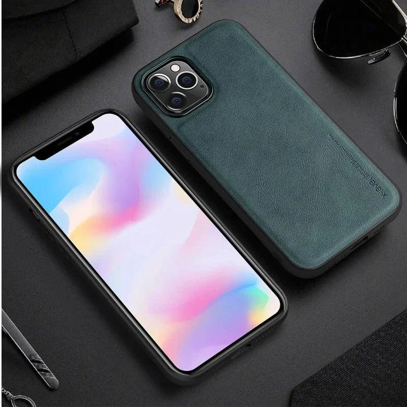 Elegant Leather iPhone Shield