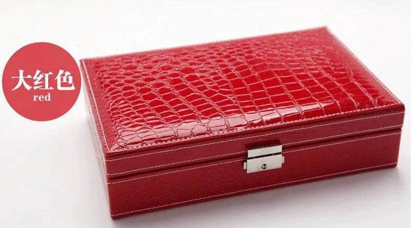 Elegant Leather Vanity Case
