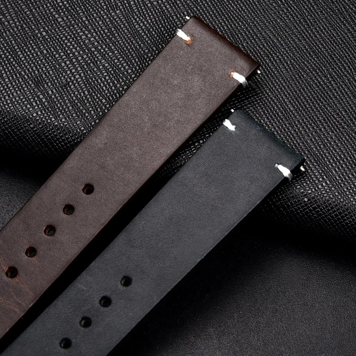 Elegant Leather Watch Band
