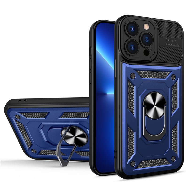 Military Shockproof Camera Lens Protection Phone Case