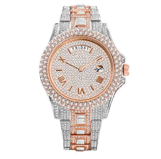 Gentlemen's Gold Luxe Watch