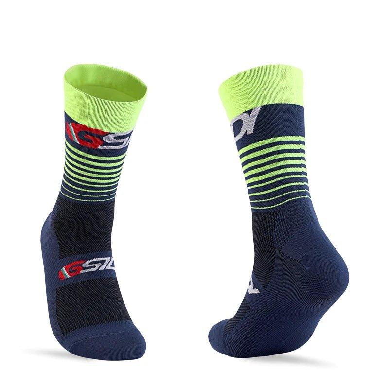 Gsidi New Cycling Socks High Quality Compression Men  Bike Outdoor Women Running Professional Sports Running