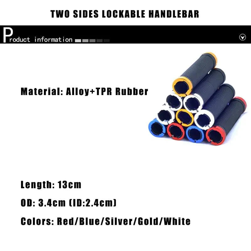 Alloy Superior Comfort Bike Grips