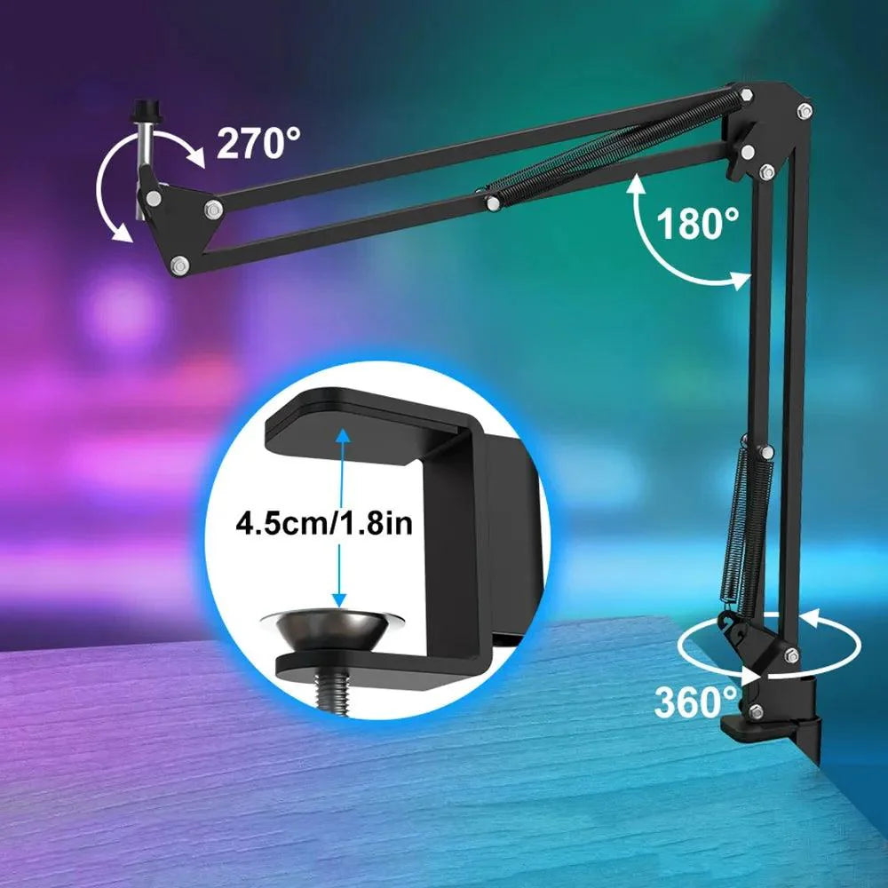 Haomuren USB Streaming Podcast Microphone Kit: Elevate Your Audio Game! 🎙️