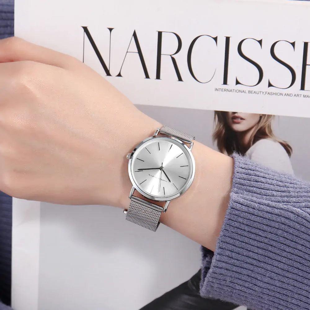 Rose Gold Stainless Steel Ladies' Watch