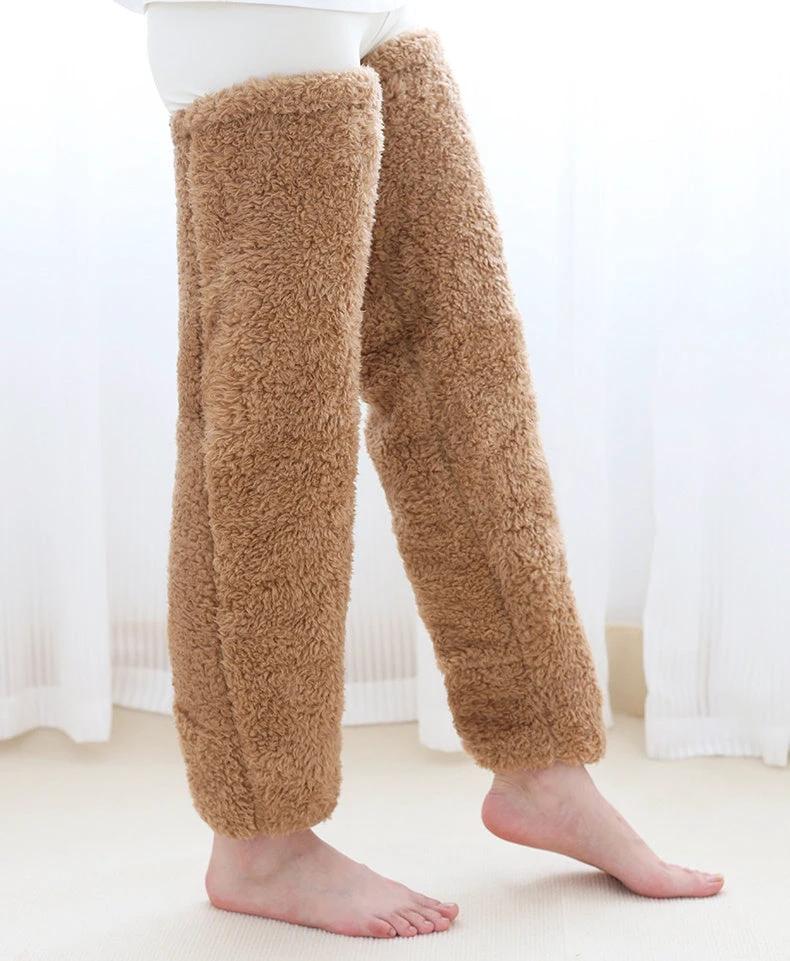 Cozy Winter Knee-High Fuzzy Socks for Cold-Proof Comfort