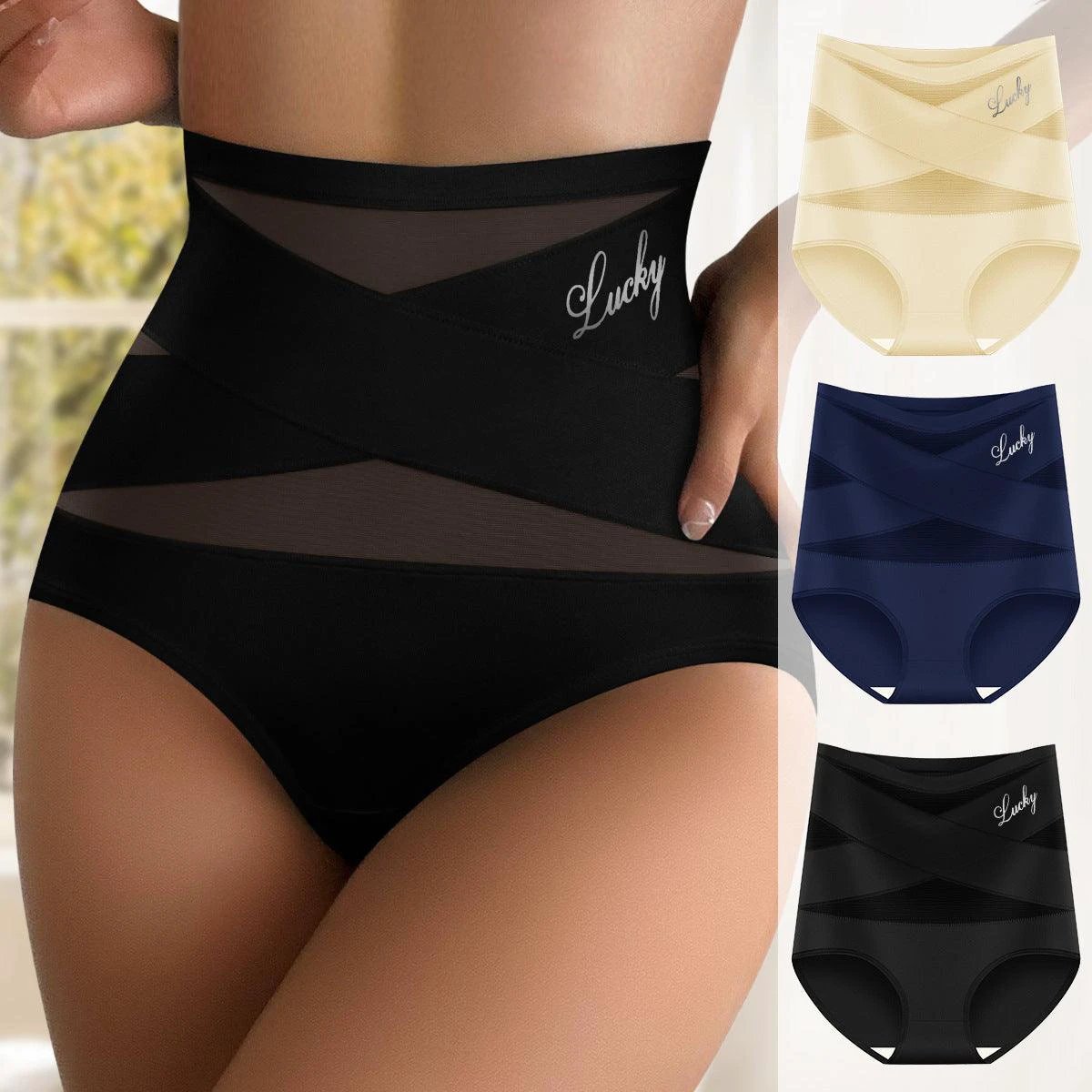 Elevate Your Curves: Women's High Waisted Tummy Control & Hip Lifting Triangle Pants