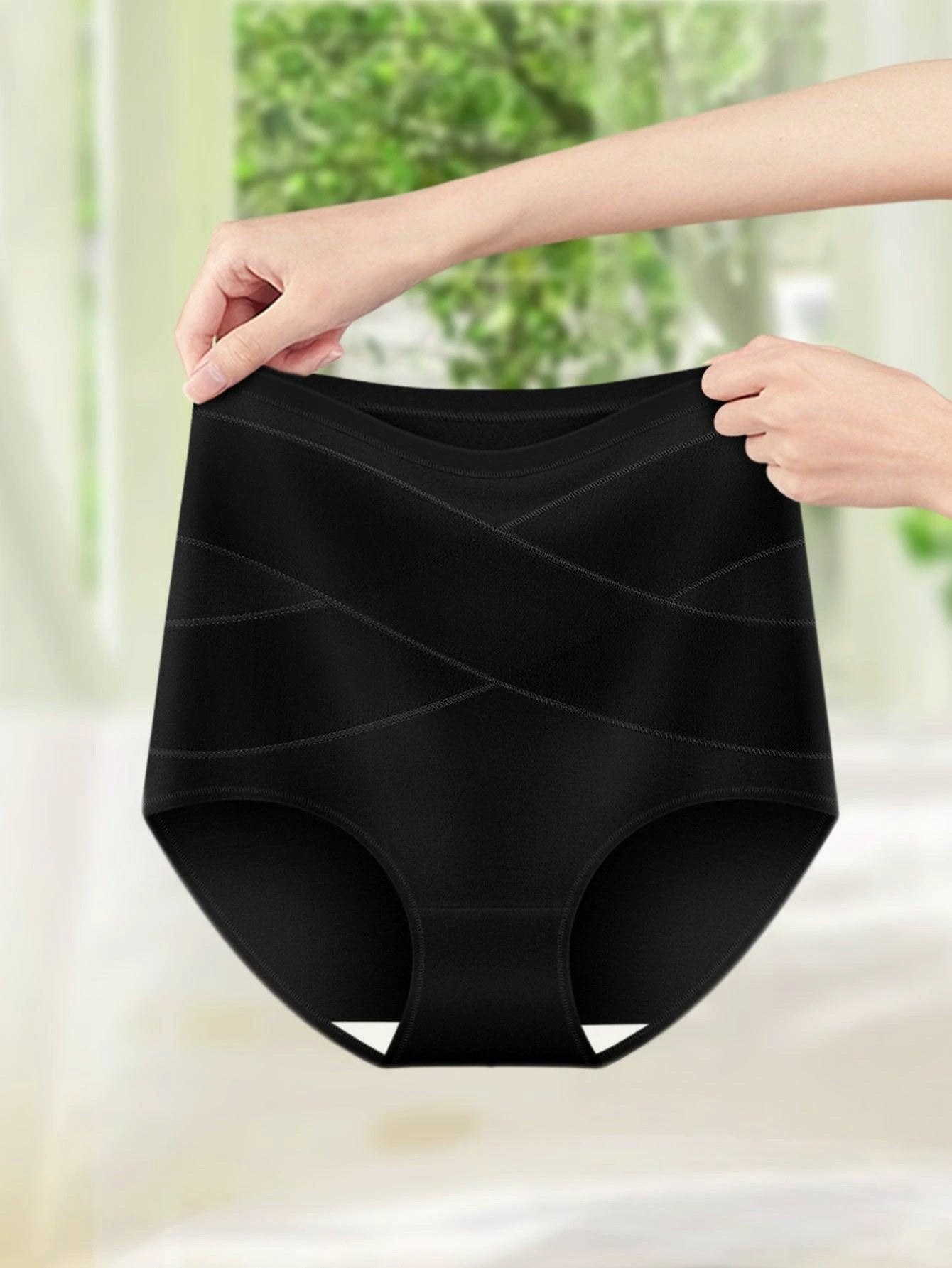 High Waist Shaping Briefs for Confident Curves - Large Size Ladies’ Underwear