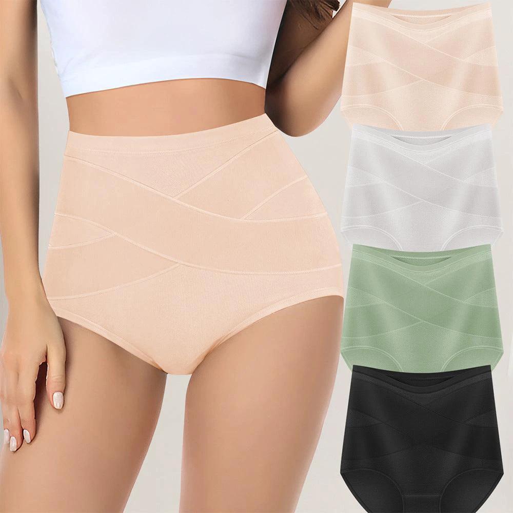 High Waist Shaping Briefs for Confident Curves - Large Size Ladies’ Underwear