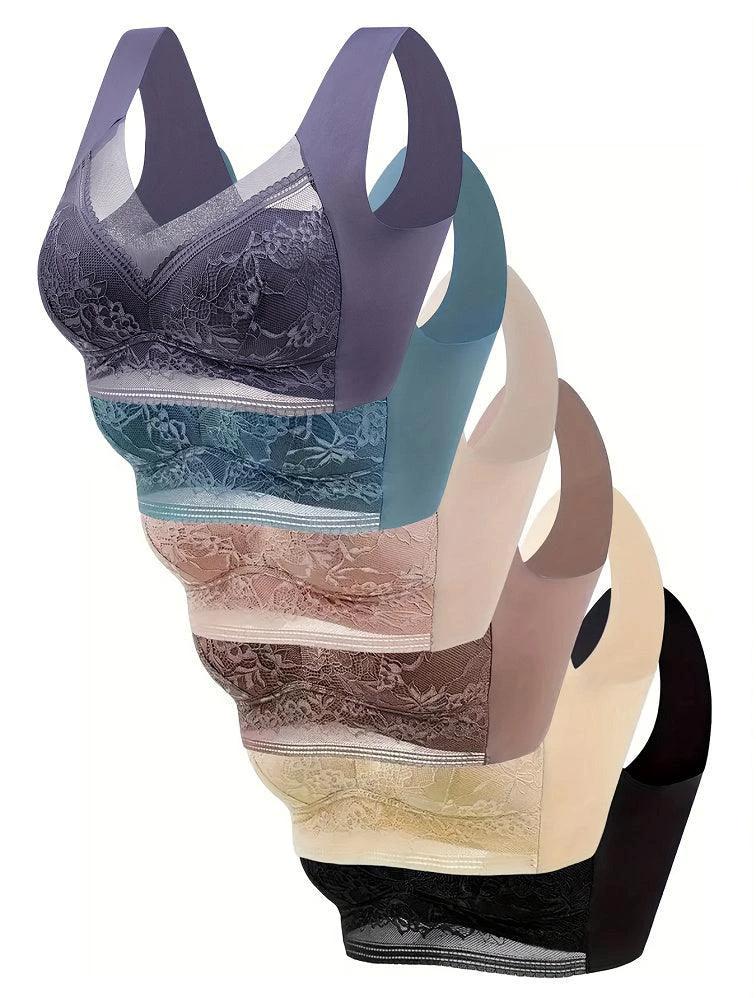 Summer Breeze Ice Silk Seamless Bra - Ultra-Comfort & Breathable Fit for Effortless Style