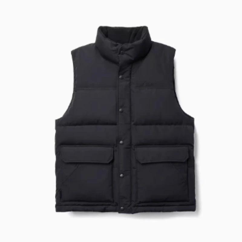 White Duck Down Vest - Ultra-Effective Three-Proof Jacket for Men