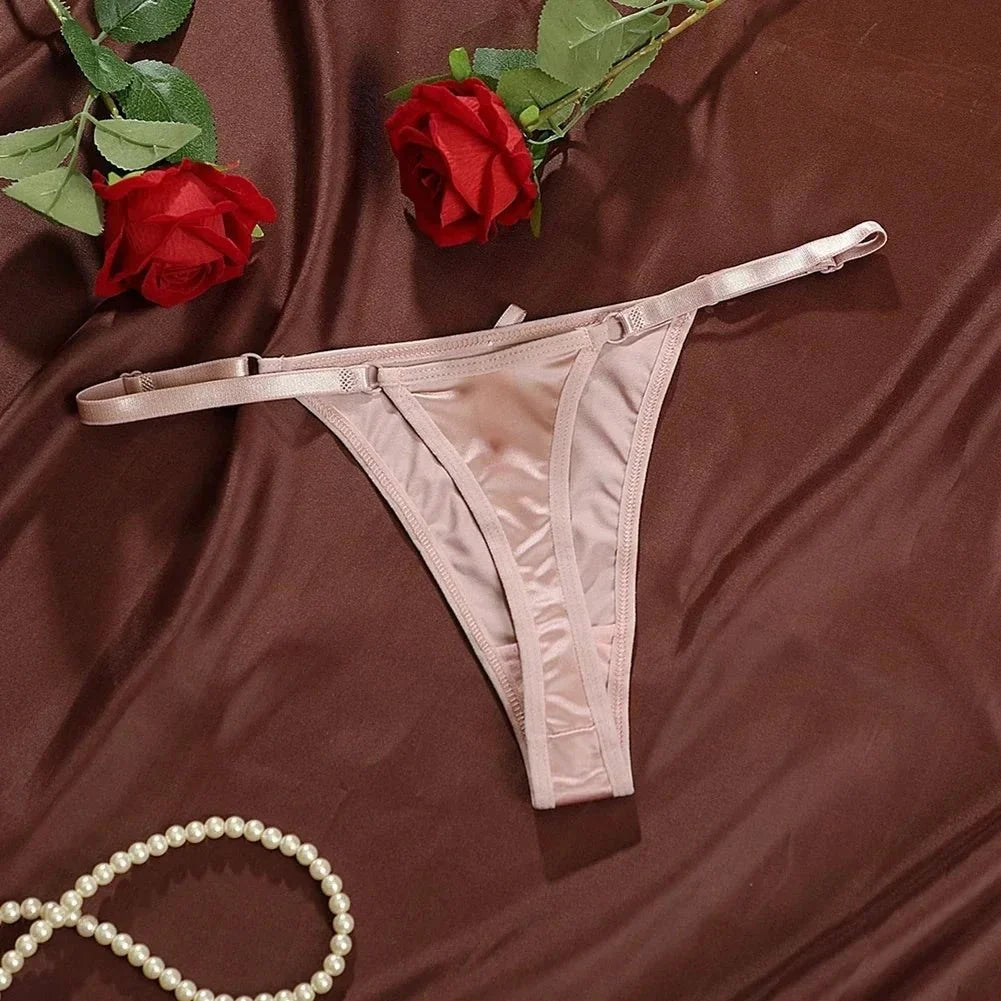 Ice Silk Panties Women Lingerie Underwear Low Waist Seamless Quick-drying Skin-friendly Breathable Briefs Women Intimates Brief