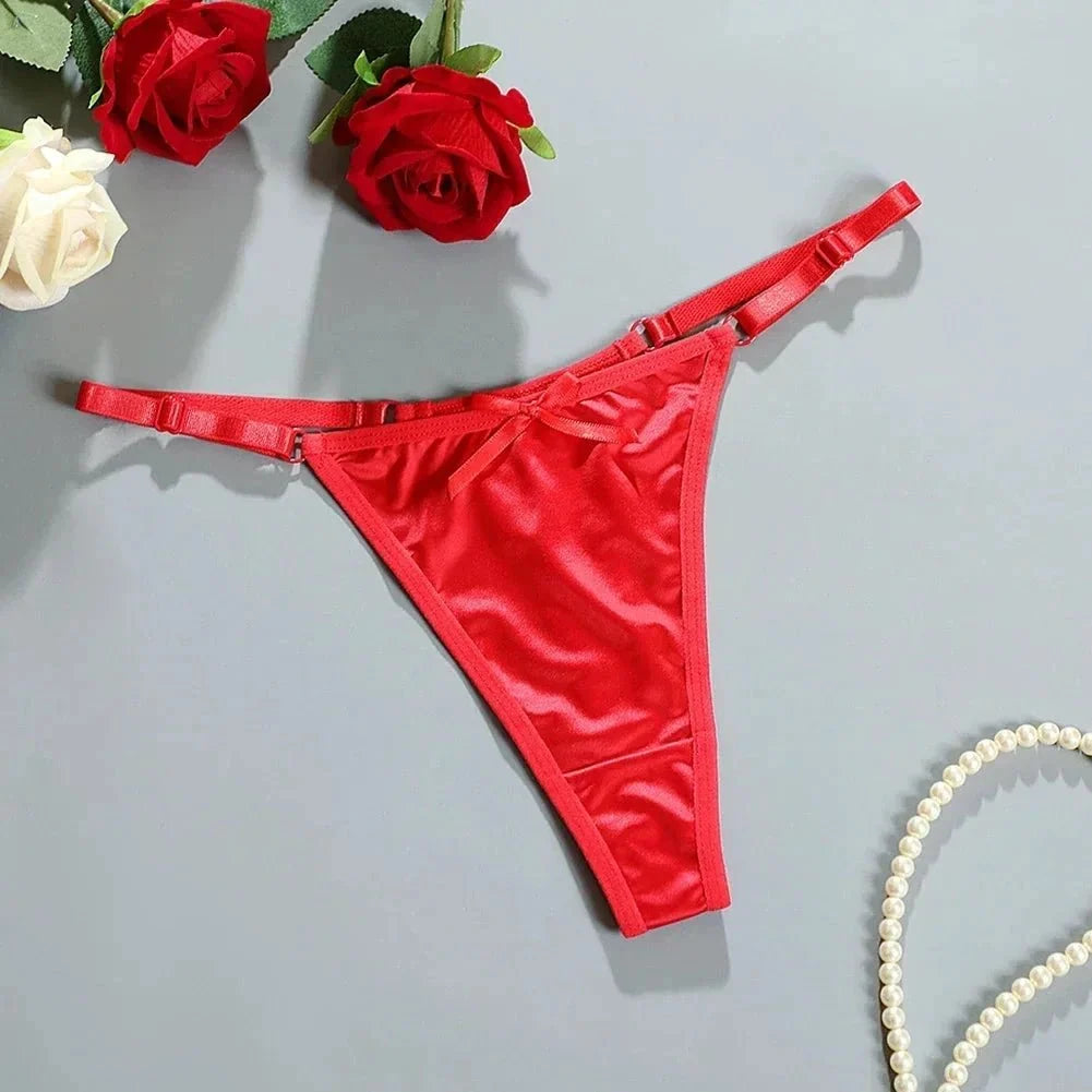 Ice Silk Panties Women Lingerie Underwear Low Waist Seamless Quick-drying Skin-friendly Breathable Briefs Women Intimates Brief